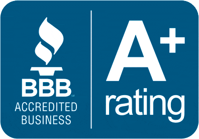 BBB accredited business A plus rating